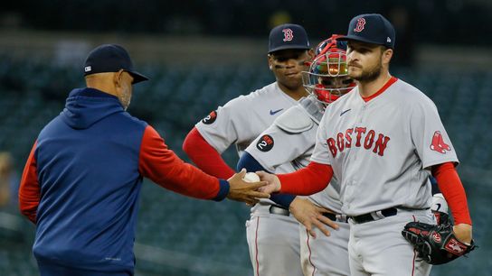 BSJ Game Report: Tigers 3, Red Sox 1 - Baez gets the best of Brasier taken at BSJ Headquarters (Red Sox)